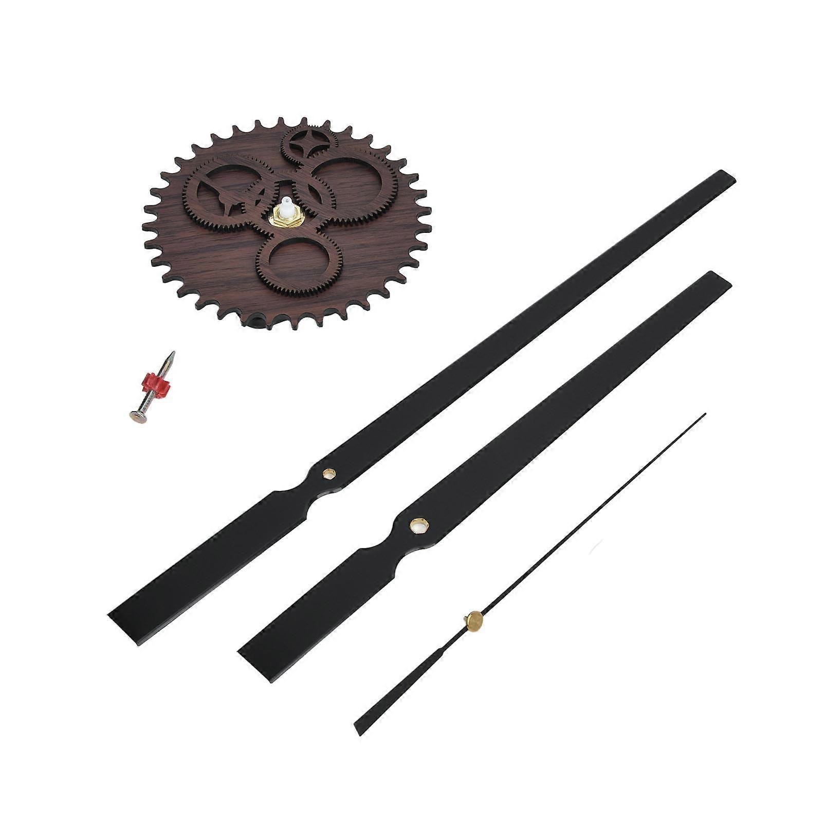 DIY Wall Clock Frameless 3D Design with Silent Movement and Self-Adhesive Floating Feature for Home Decor