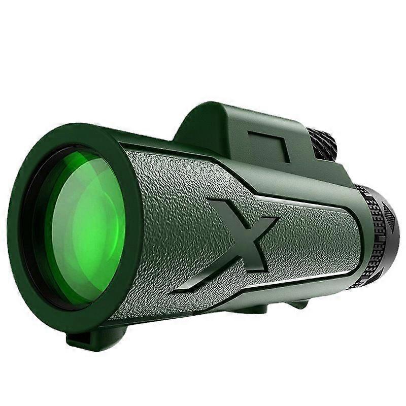 12x50 Monocular Telescope Zoom High-Power Smartphone Tripod Hd Bird Watching Mirror, Magnifying Glass