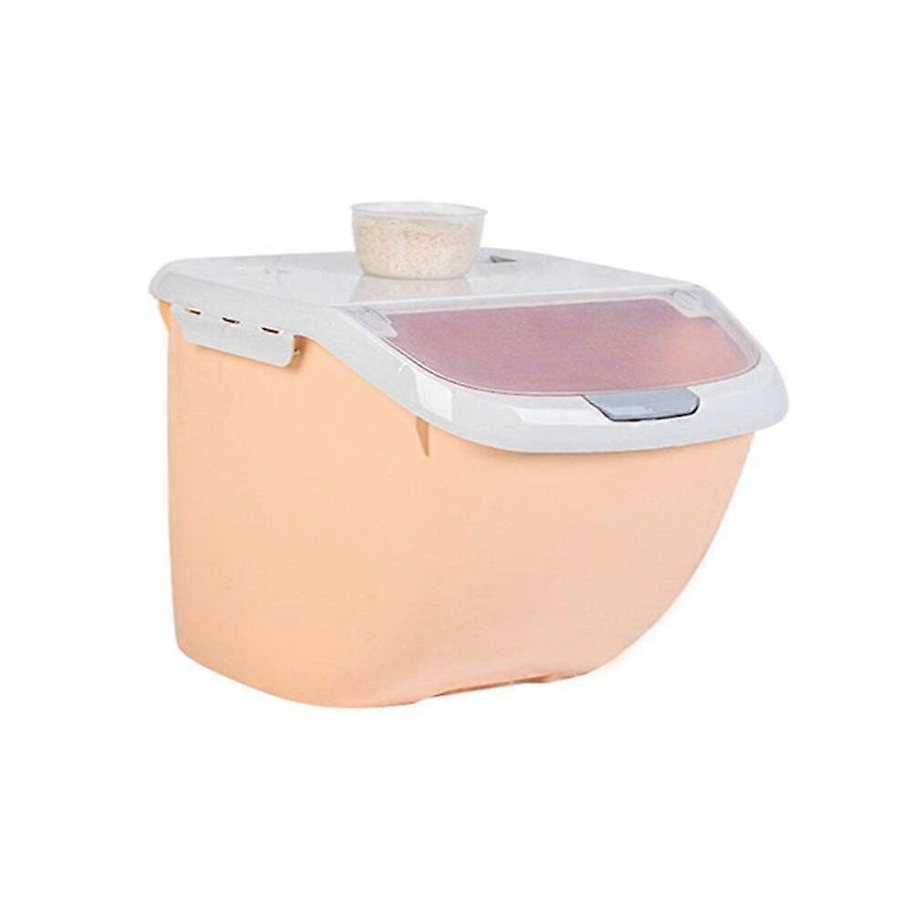 6 kg Rice Storage Box Grain Cereal Dispenser Flip Lid Food Organizer Container Kitchen storage sealed rice bucket insect-proof