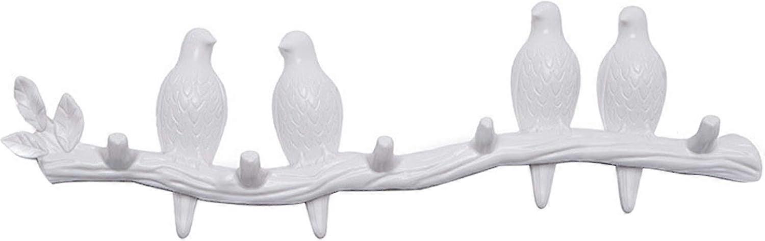 High Quality Resin, Unique Bird Design for Stylish Wall Decor, Space Saving Hanger with Maximum Weight Capacity, Wall Mounted Coat Rack for Your
