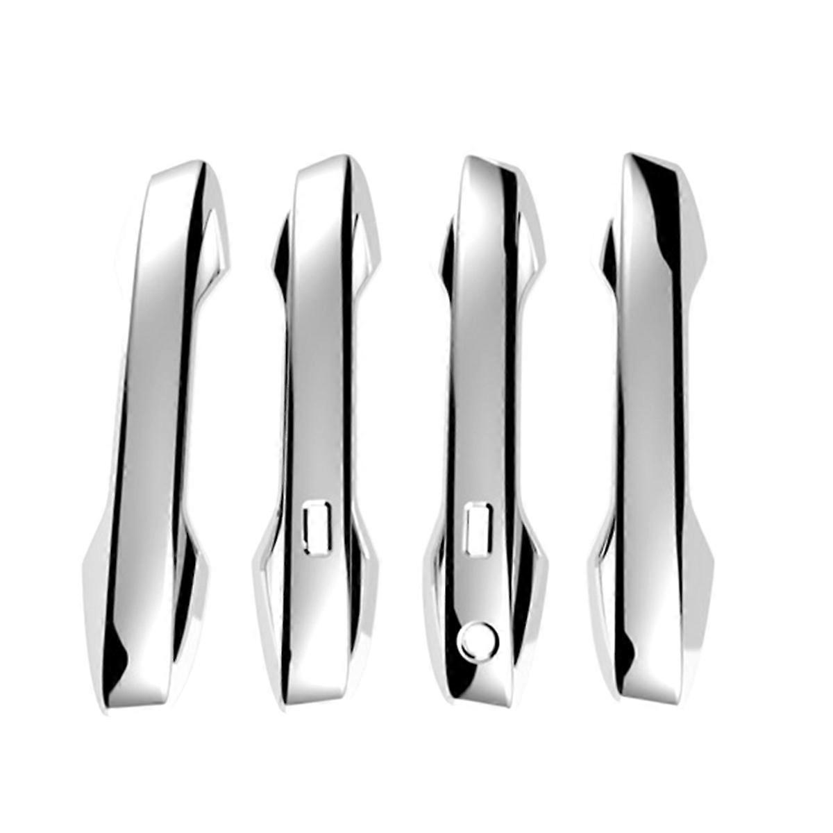 Retrofit Exterior Door Handle Decorative Cover Special Patch for Handle Trim for Kicks 2025 Silver