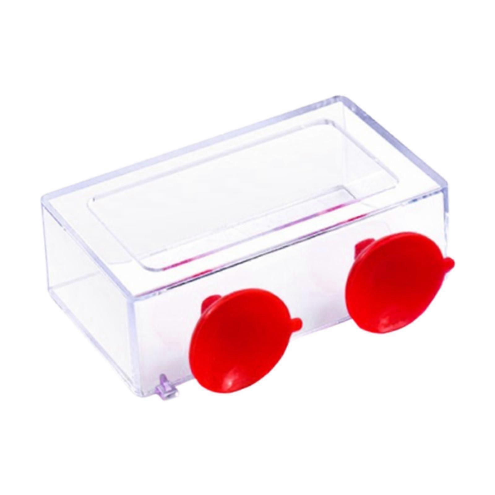 Δαχτυλίδι τροφοδοσίας ψαριών Float Food Feeder Puffer για ενυδρεία φυτών πλωτήρα Clear