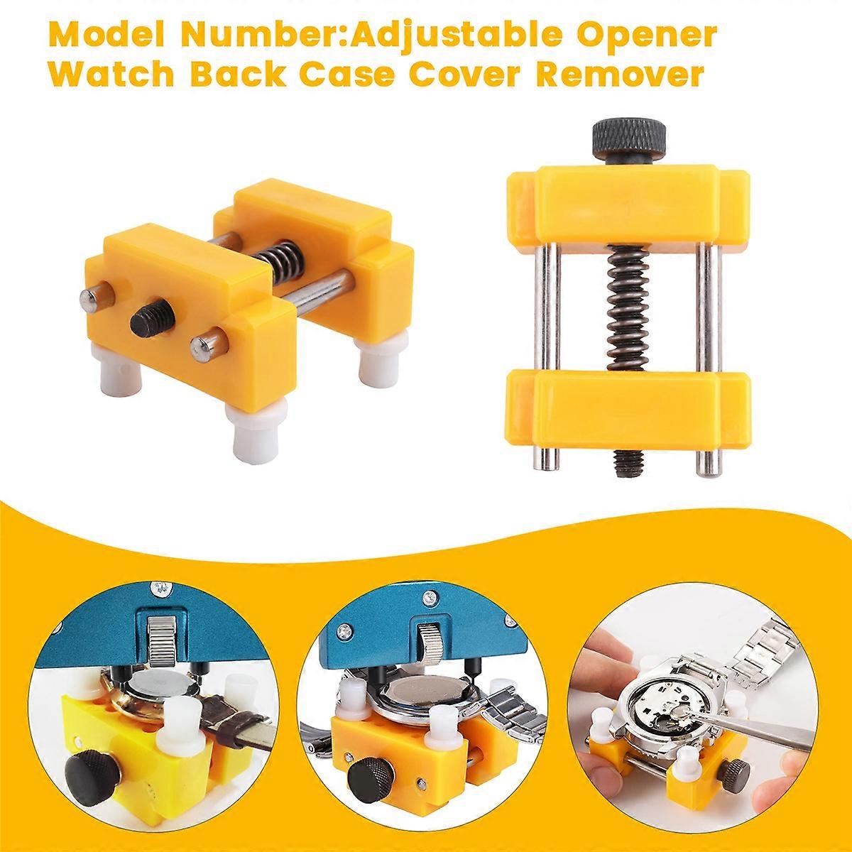 Watch Case Removal Mount Three-Claw Open Cover Set Watch Repair Kit