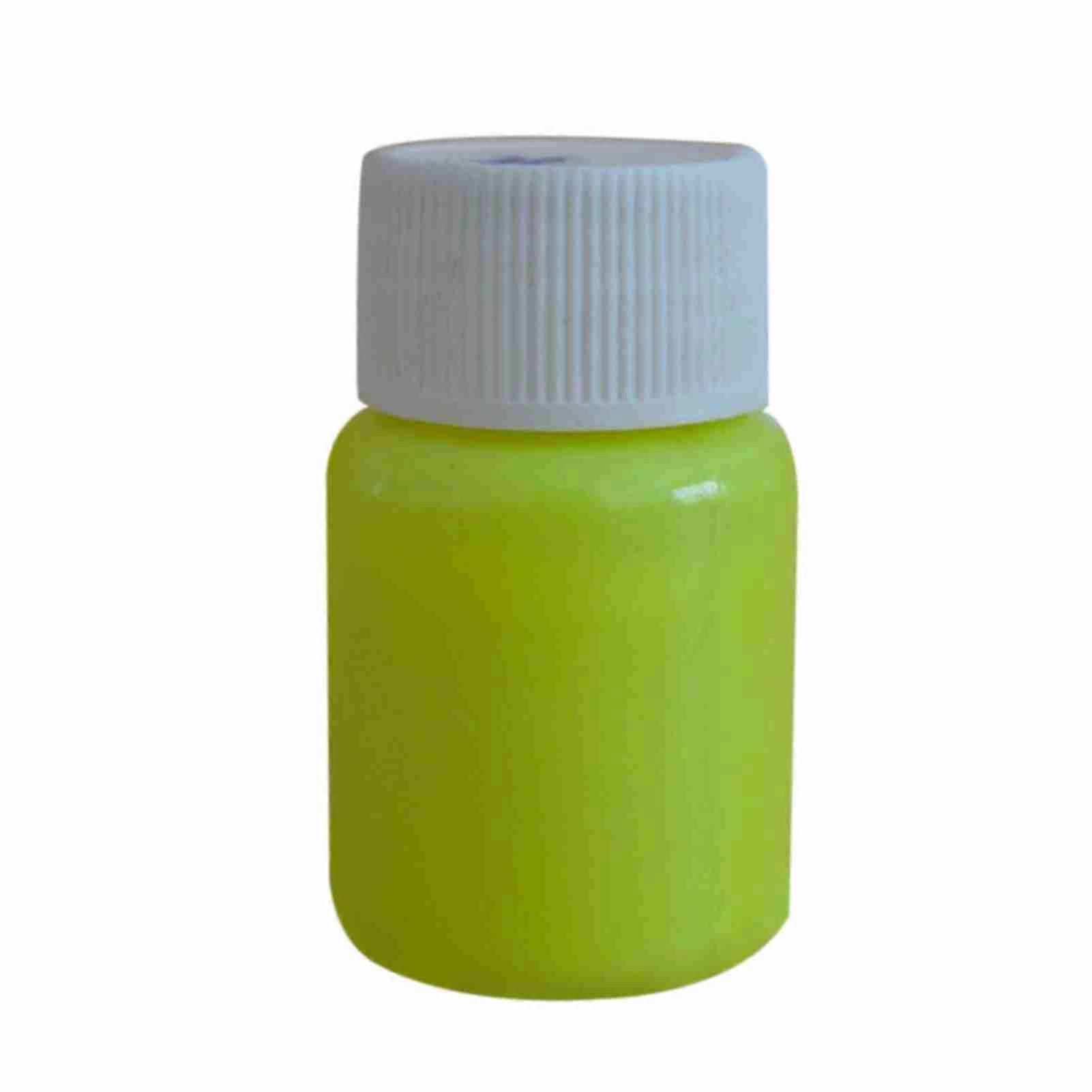 20g Glow in the Dark Fluorescent Colorful Acrylic Luminous Paint Bright Pigment DIY Crafts Painting Tool
