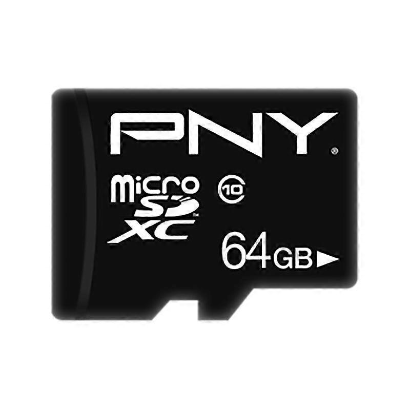 MicroSD Memory Card 64GB Class 10 Performance Plus Model 50 Mb/s, Black