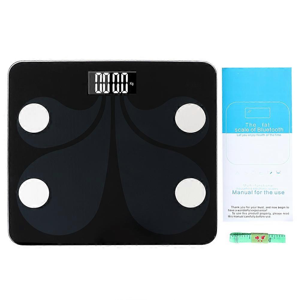 Smart Body Composition Scale, Fitness Tracking App Integration, Bluetooth Sync Health Analyzer for Your Home Gym