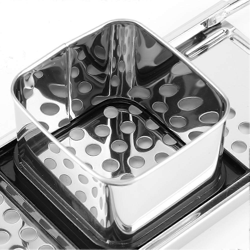 Stainless Steel Multi-Function Vegetable Grater Chopper 32x11x7cm Silver