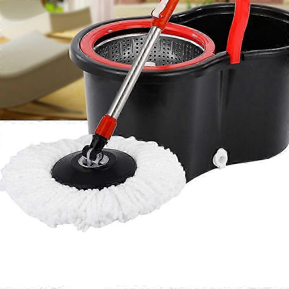 New Replacement 360 Rotating Easy Magic Microfiber Spinning Floor Mop Head Green