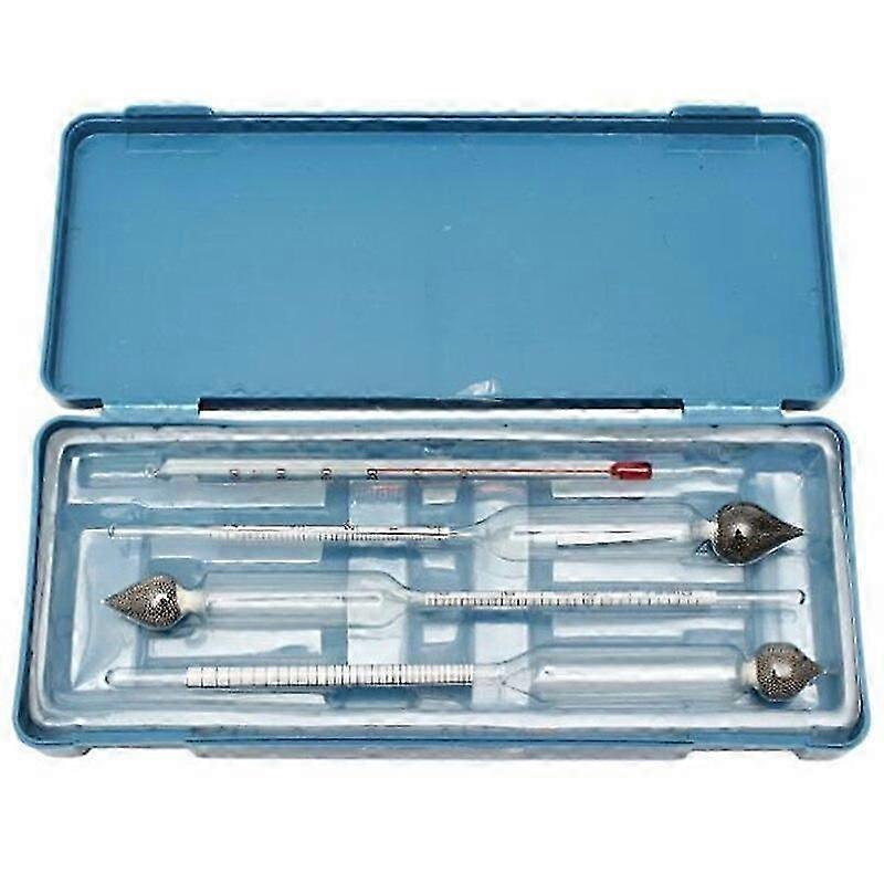 (3pcs) Glass Alcoholmeter Tester Set Alcohol Concentration Meter (0-40% 30-70% 70-100%)