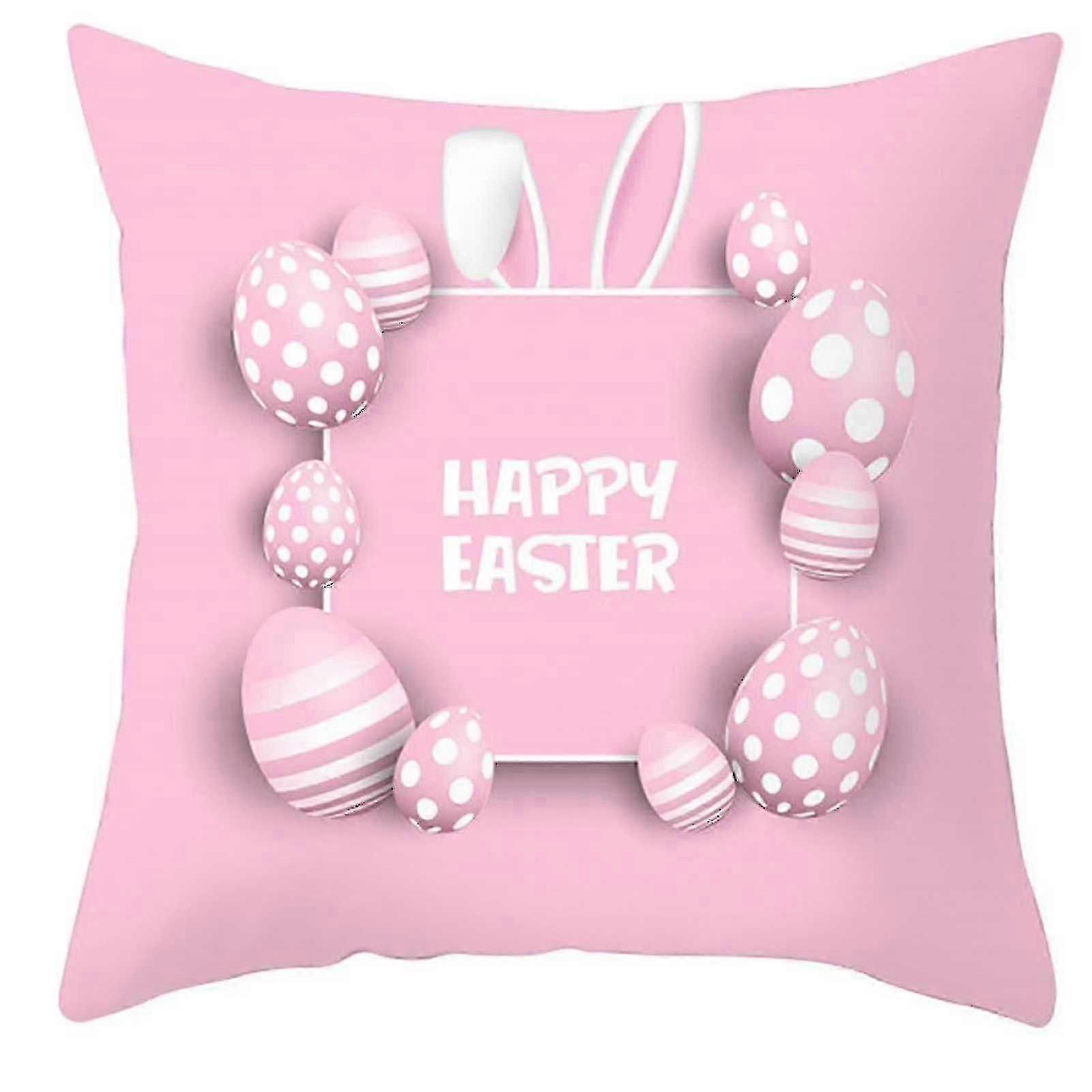 Easter Faceless Doll Pillow Case Sofa Throw Cushion Cover Home Decor