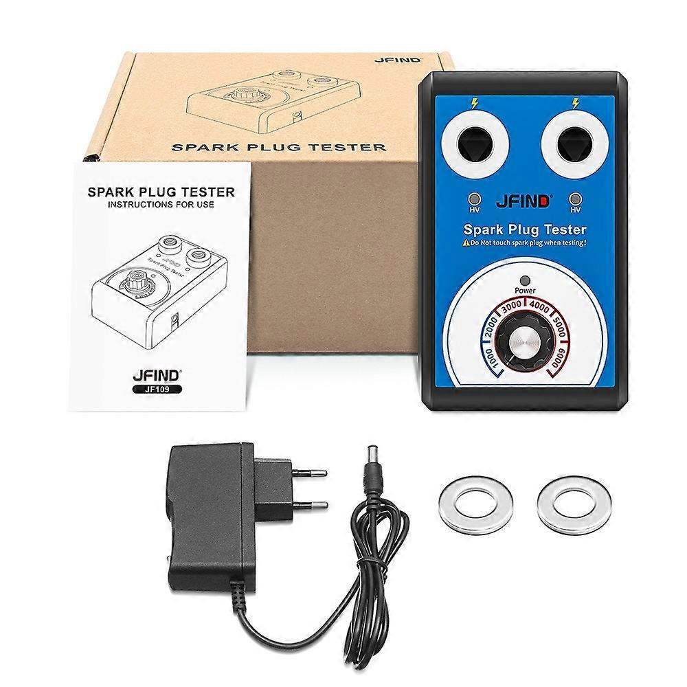 JFIND JF109 Car Double Hole Spark Plug Tester JF109 (EU Plug)