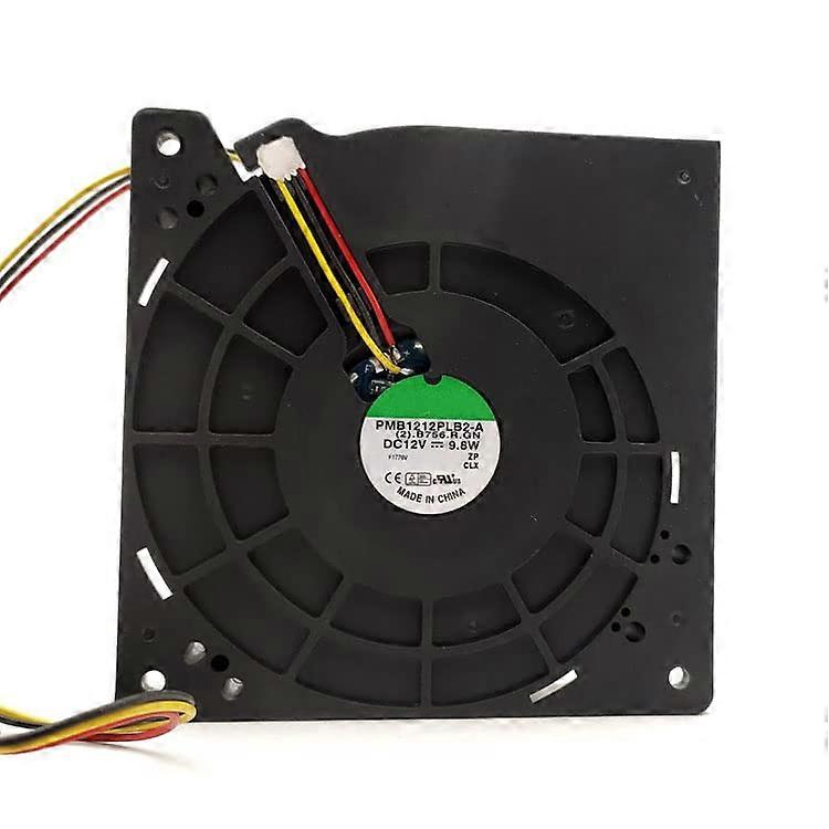 PMB1212PLB2-A DC12V 9.8W 12cm 3-Wire Turbo Blower Cooling Fan
