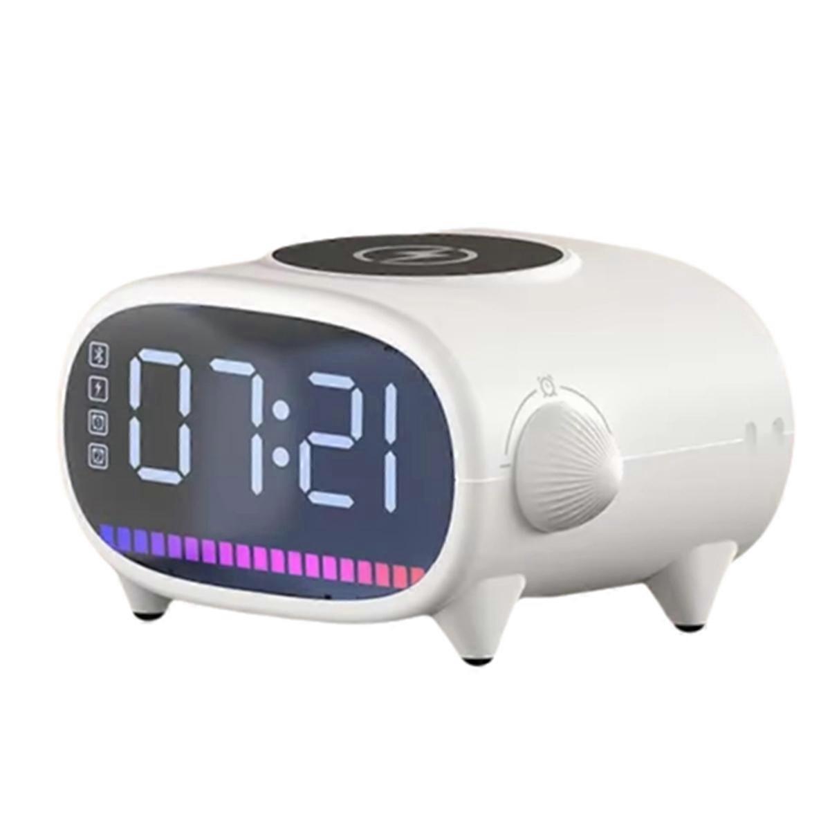 Multifunctional Bluetooth Speaker with Wireless Fast Charging Alarm