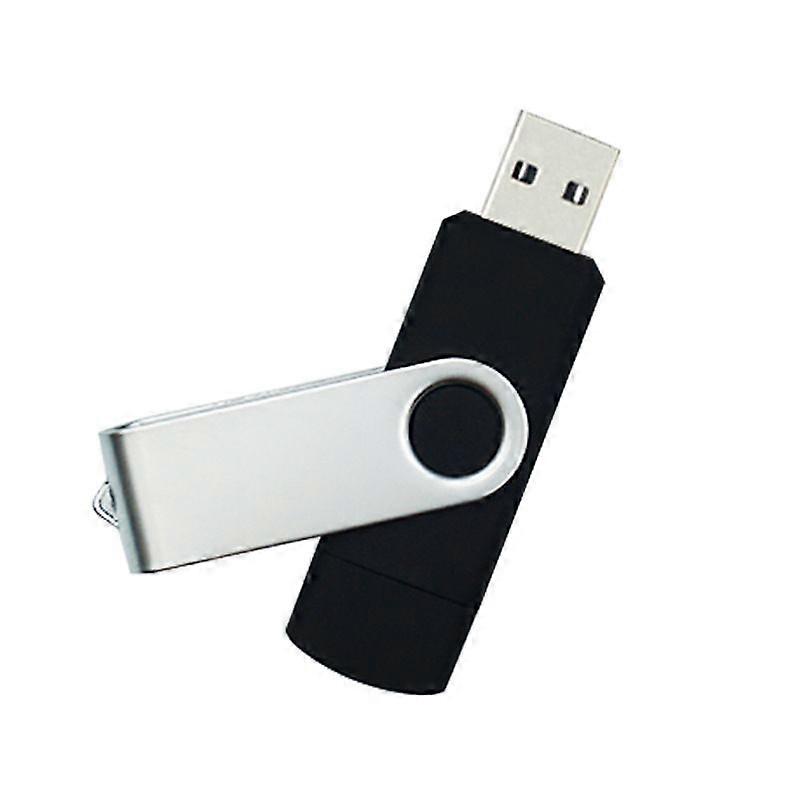 Flash Drive 64GB Memory Stick Portable Drive (1 piece black)