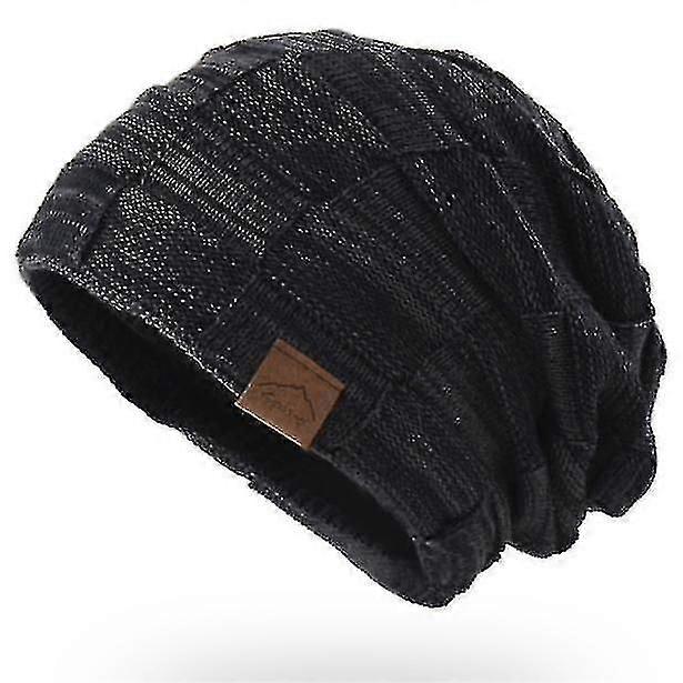 Women's Winter Plush Warm Wool Knitted Beanie Hat