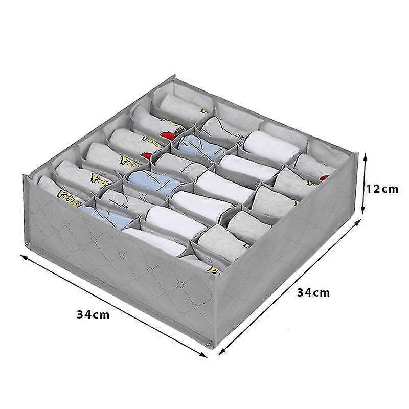Non-woven Fabric Separated Home Storage Box Underwear Socks Storage Box