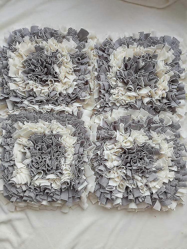 折りたたみ式と洗濯可能な犬スナッフルマットペットパズルおもちゃのスニッフィングトレーニング