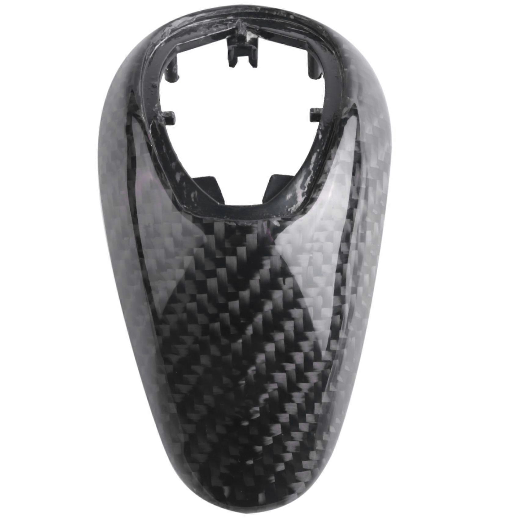 Real Carbon Fiber Gear Shift Knob Cover Replacement for M2 M3 M5 M6 F87 F80 F82 F83 F10 F12 F13 F06
