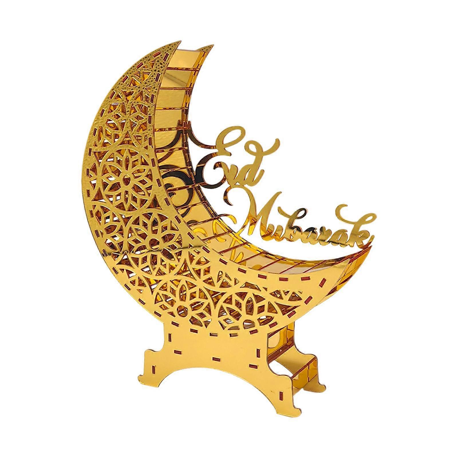 DIY Assemble Night Light Ramadan Decoration for Dining Room Tabletop Decor