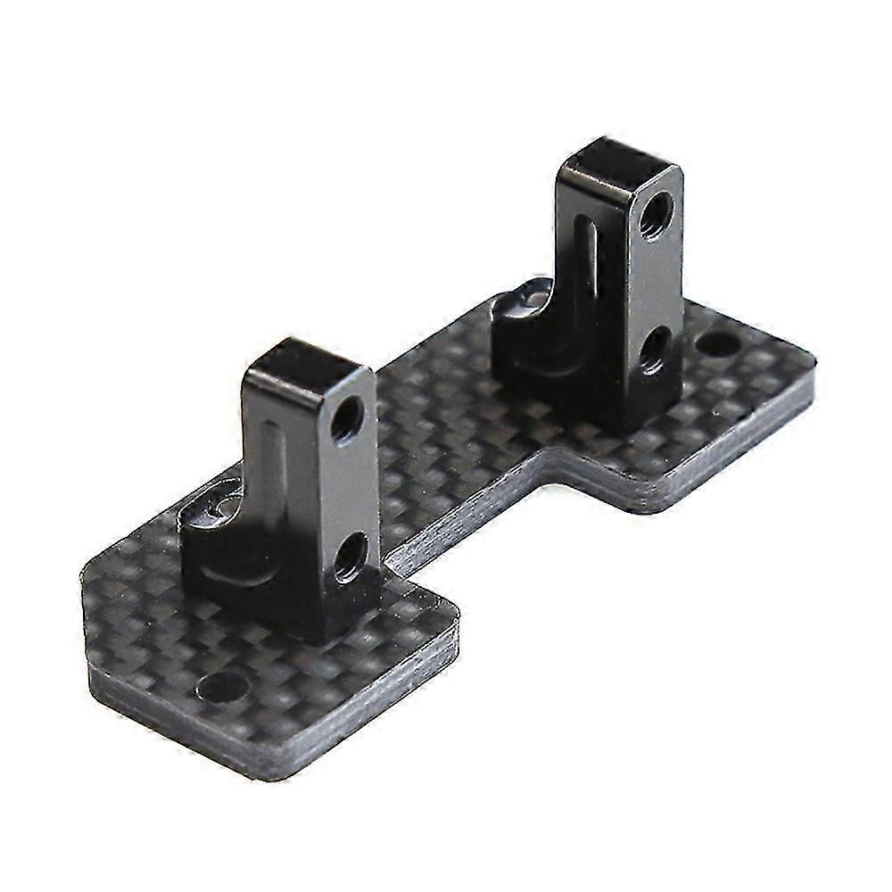 Carbon Fiber Servo Mount Axle Up Servo Fixed Bracket for Axial SCX10 SCX10 II 90046 1/10 RC Crawler
