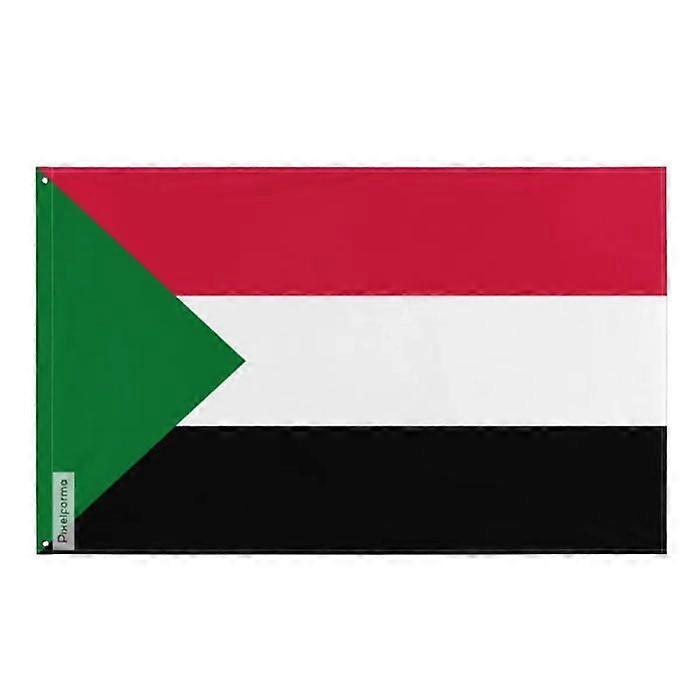 Flag of Sudan – 64 x 96 cm – Polyester – Iron eyelets – Durable