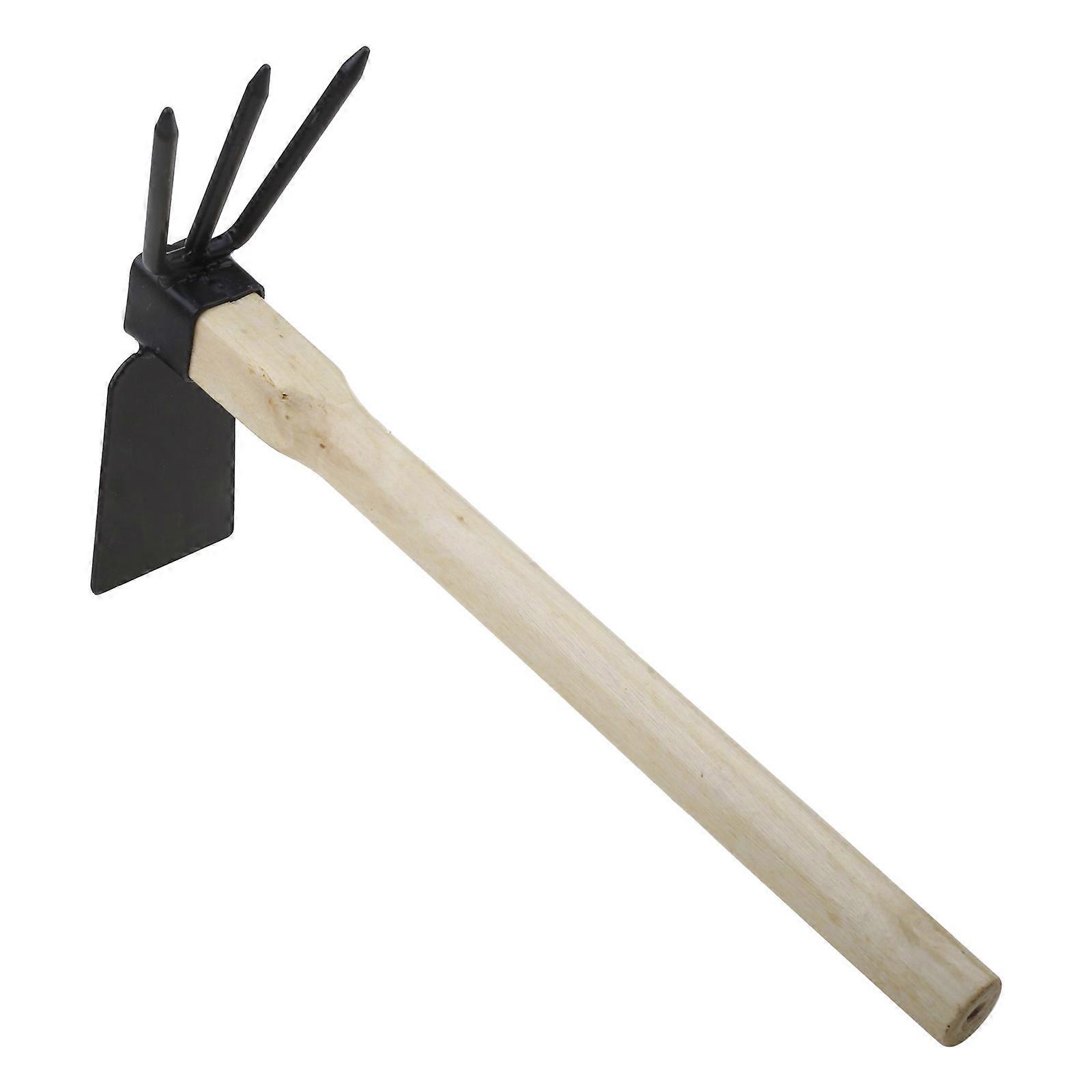 Easy to Use Portable Tool Steel Loosening Soil Hand Tool Bend Proof Small Hand Digger and Hoe Combo Garden Tool