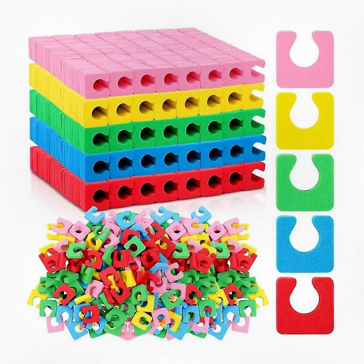 500 Pieces Soft Foam Toe Separators for Comfortable Pedicure, Individual Finger Toe Dividers Suitable for Various Brands