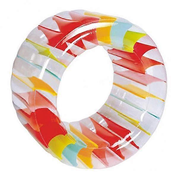 2X Roue à Eau Gonflable Géant Rouleau Piscine Flotter Radeaux Jouets Flottants