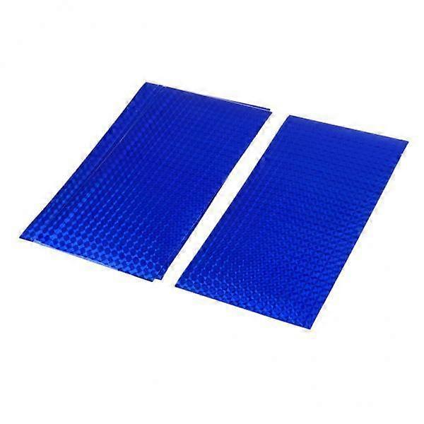 2x 5Pcs selbstklebendes Angelköderband Prisma Reflektor für Köder, die DIY Fliege machen