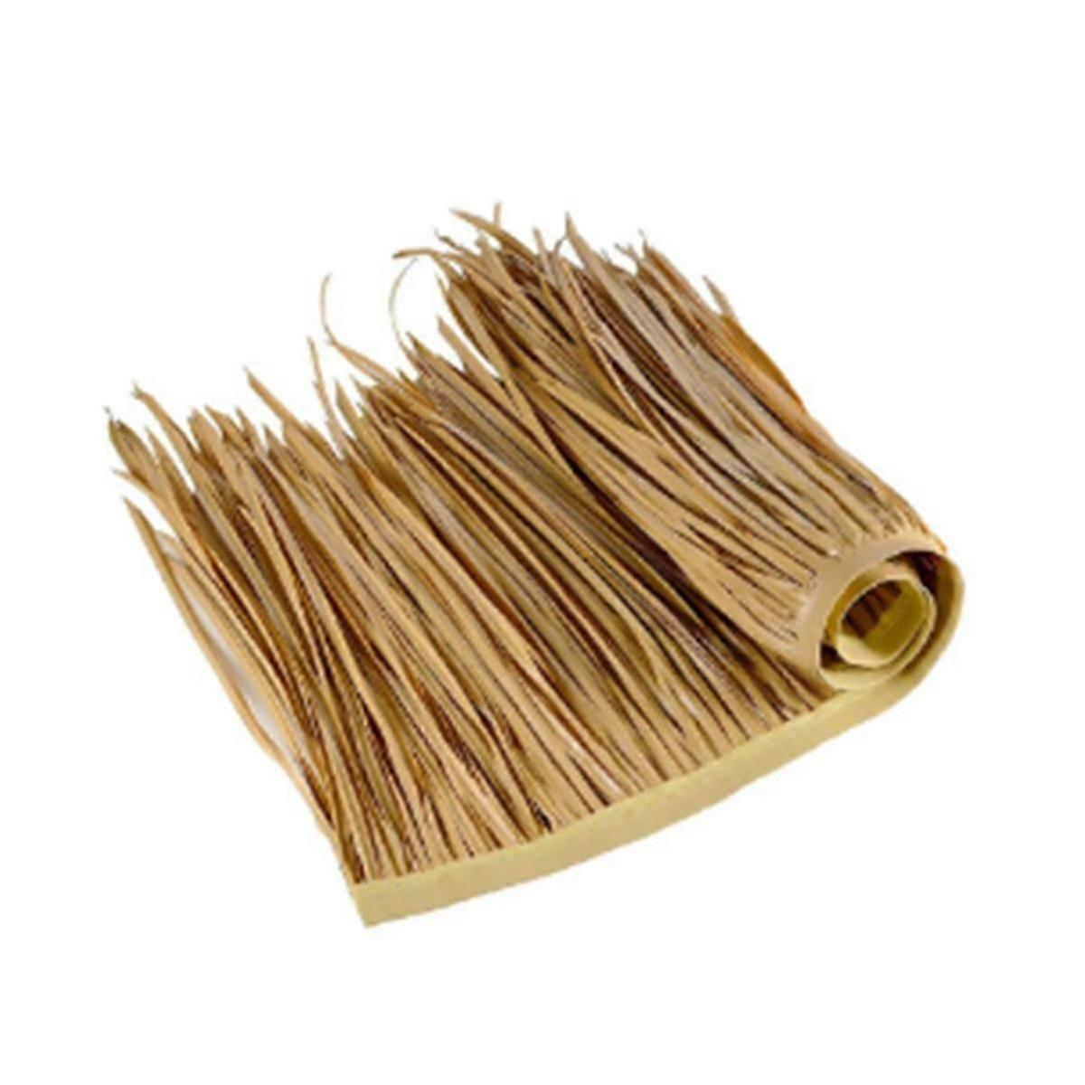 DIY القش سقف البساط ديكور العشب حصيرة النخيل القش لفة سطح السفينة ديكور القش سقف لوحات مصراع