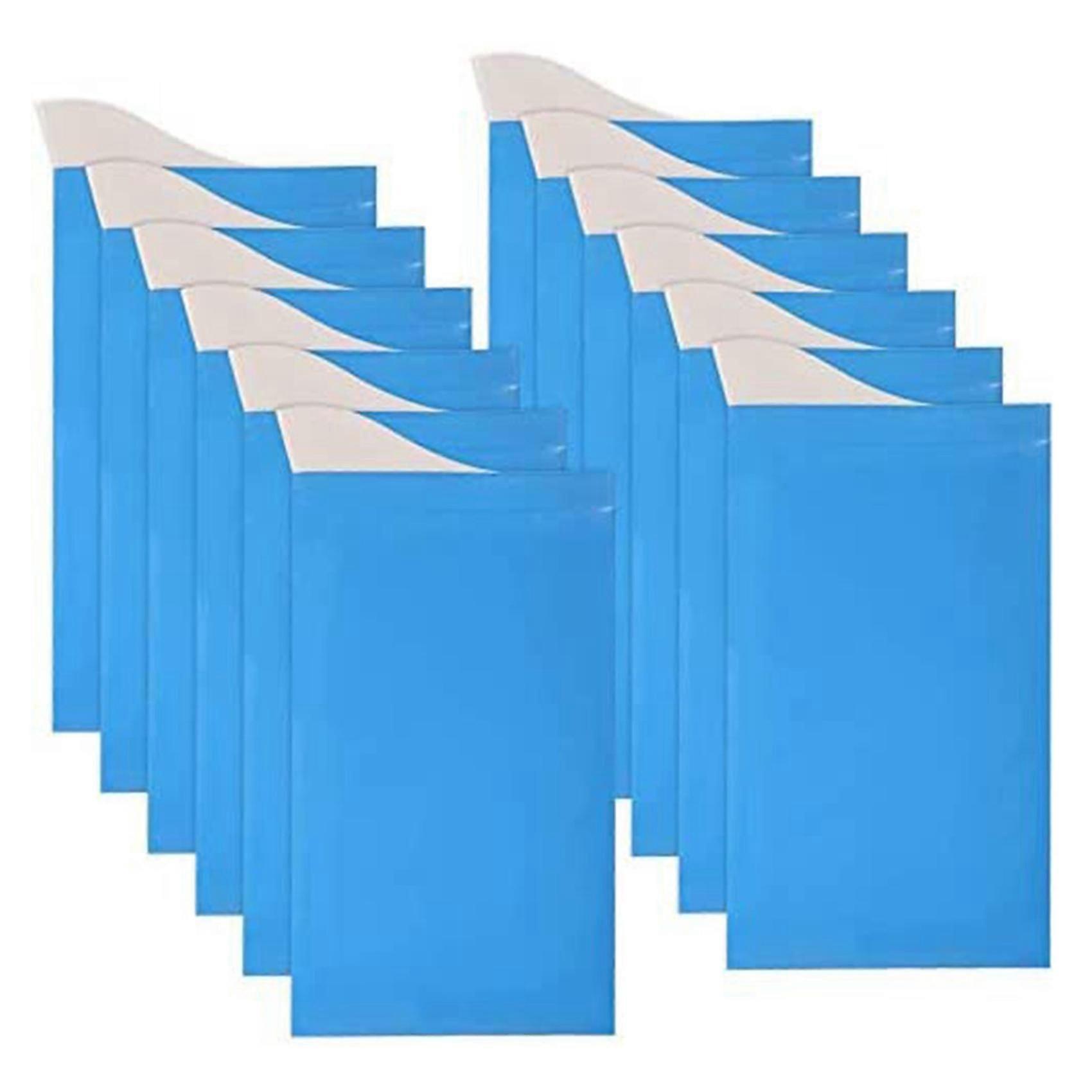 مجموعة من 12 كيس بول للاستخدام مرة واحدة للتخييم والسفر ومبولات المرحاض