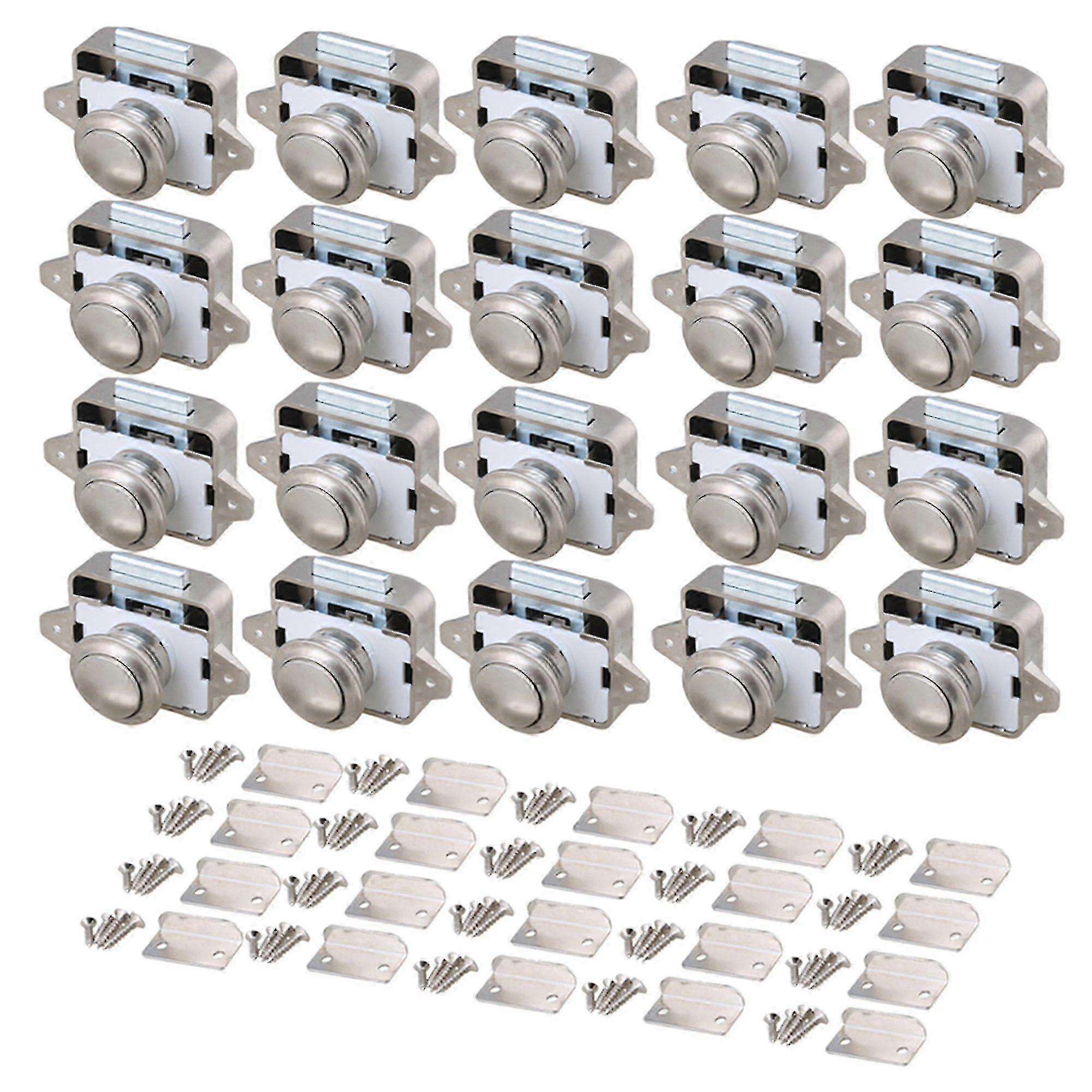20 Pieces 54mm Button Rv Camper Rv Cabinet Latch