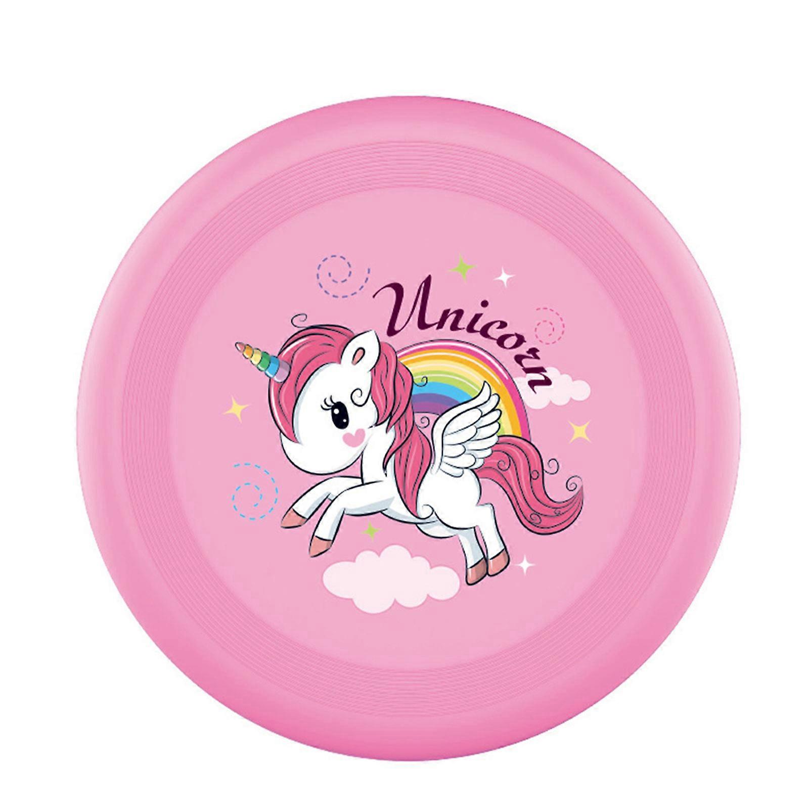 قرص الطيران الكرتوني الناعم للأطفال ألقيت يدويا صحن طائر ملون في الهواء الطلق لعبة عائلية ولعبة لعب تفاعلية للأطفال أحمر