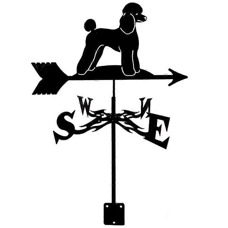 Weathervane For Roof And Garden - Wind Direction Indicator, Paddle Style Weather Vane, Outdoor Decoration, Model F