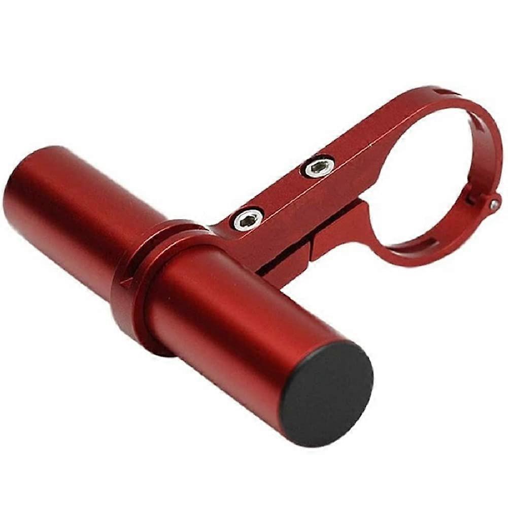 Bicycle Handlebar Extender 10 cm Aluminium Alloy Extension for Bike MTB BMX red