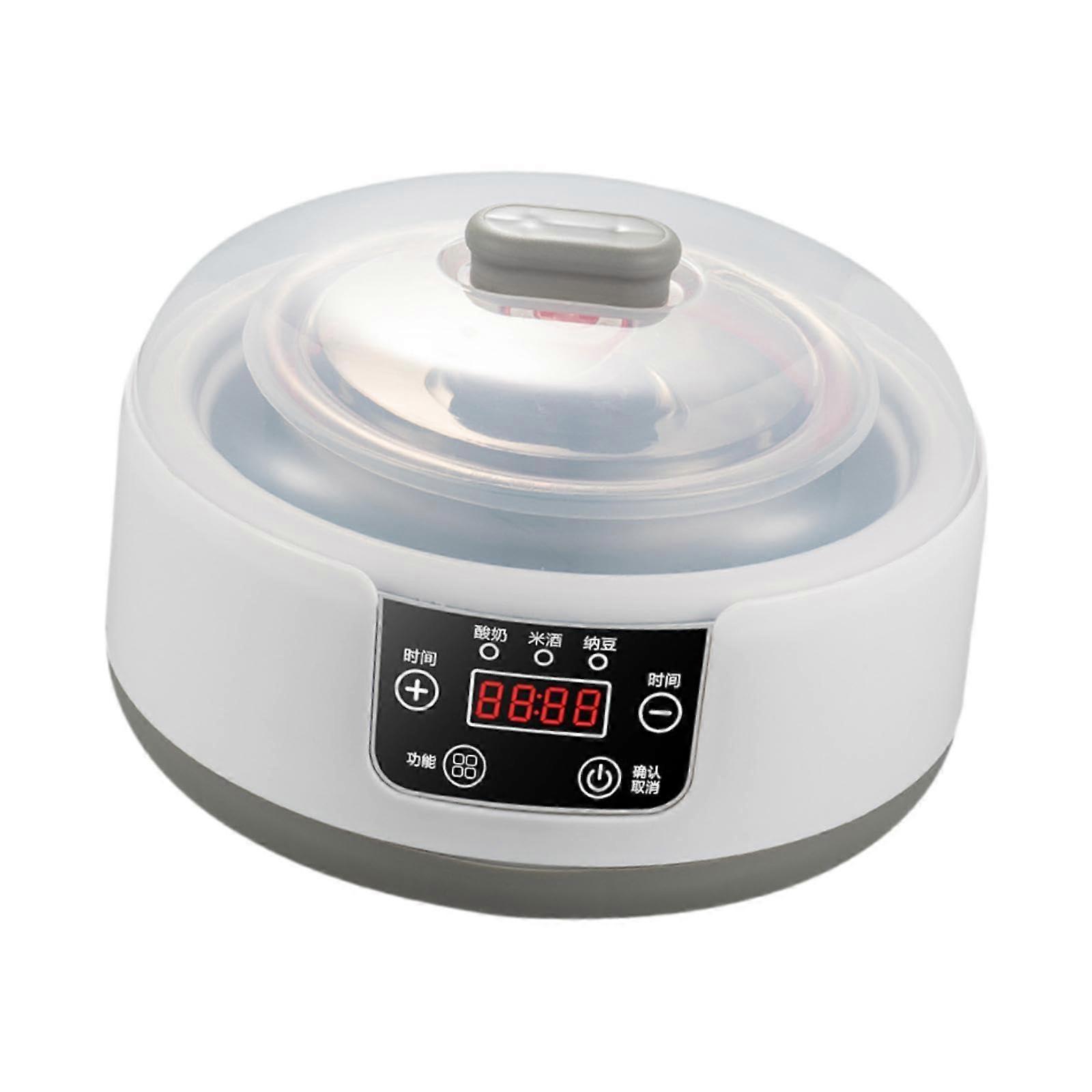 Automatic Yoghurt Maker Stainless Steel Inner Container Constant Temperature Control