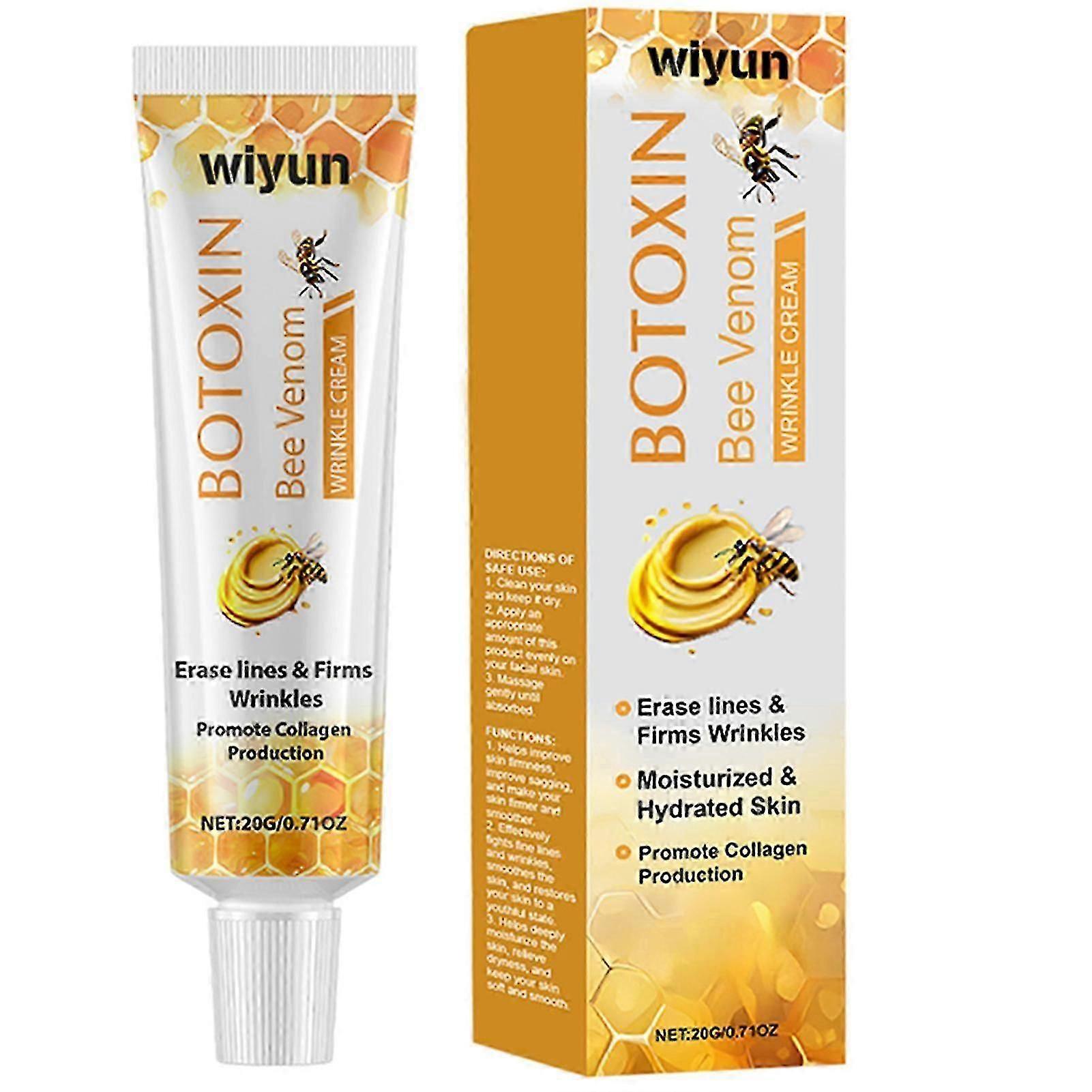 Bee-Venom Anti-Wrinkles Firming Cream Restore Skin Elasticity Anti-Aging Lifting Moisturizing Cream for All Skin Types