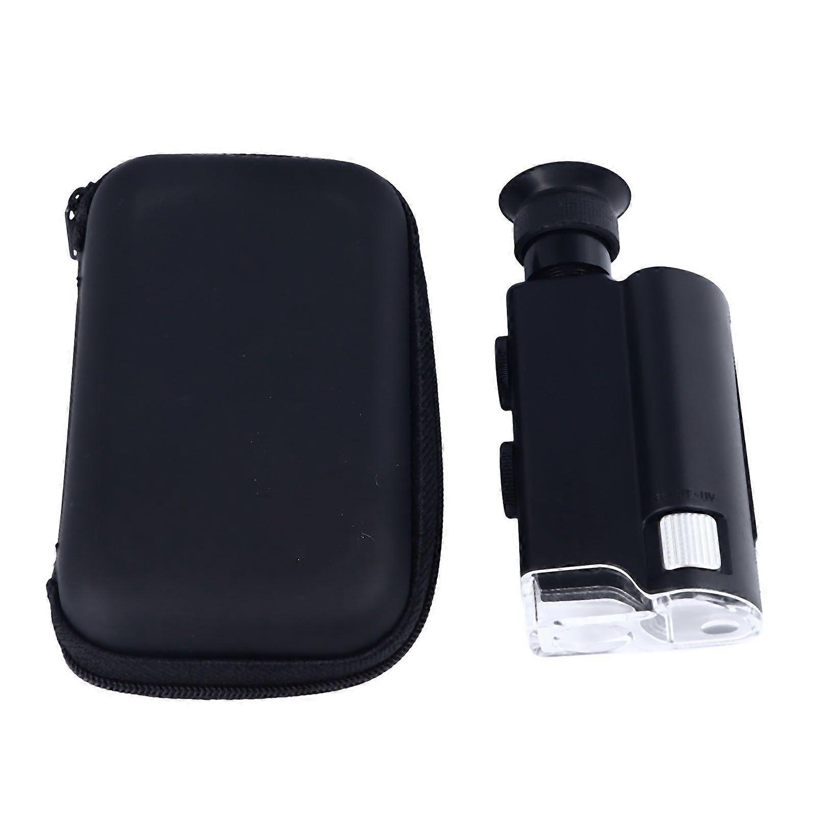 High quality  200-240X zoom optical microscope, with 1 LED and 1 UV light...