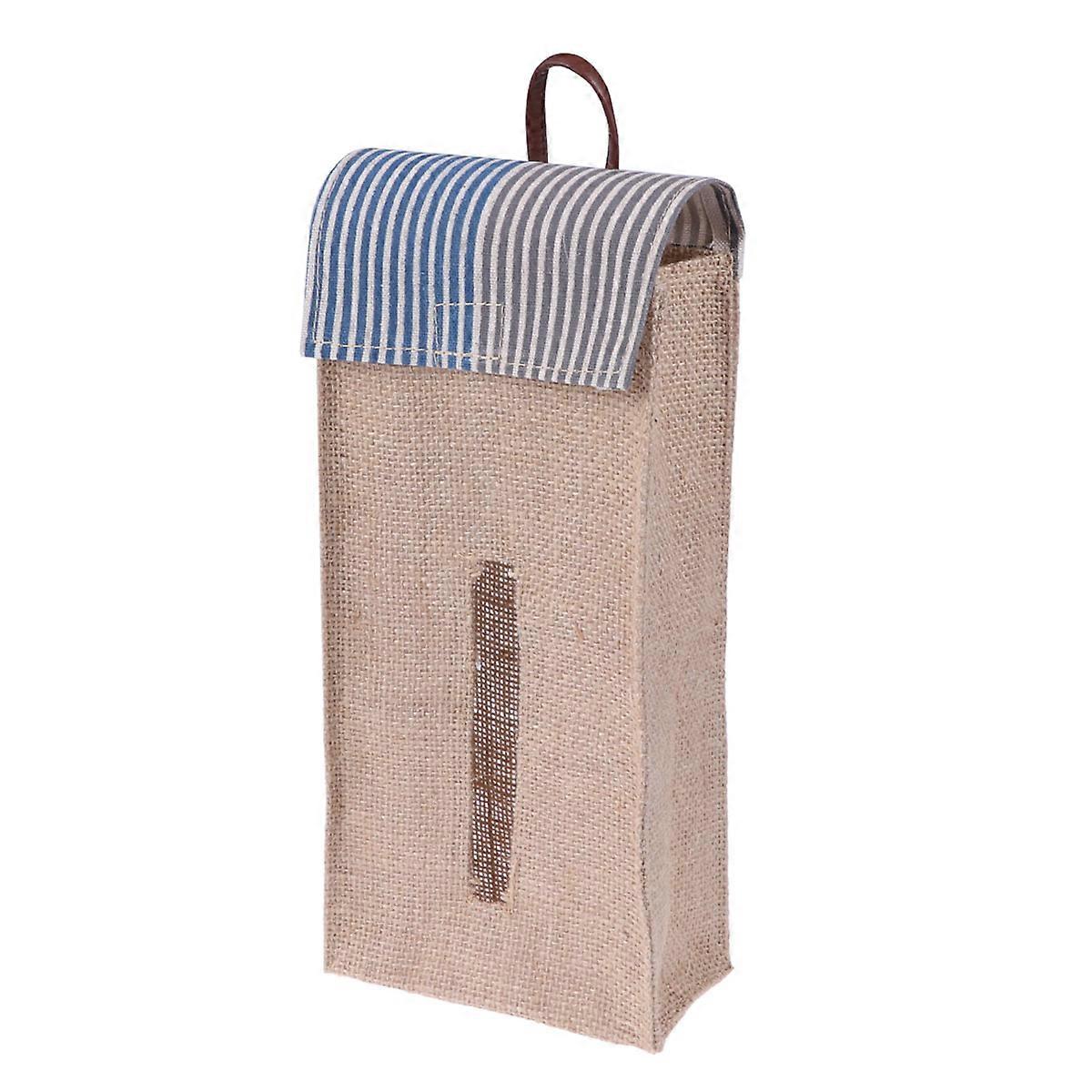 Versatile Tissue Organizer, Robust Jute Fabric, Perfect Household Item