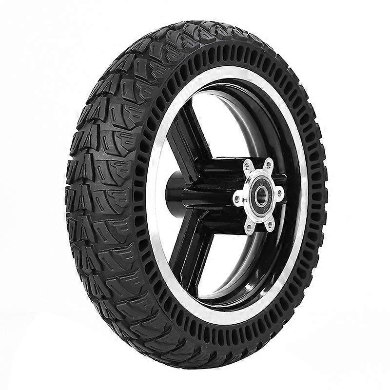 For Kugoo M4 10-Inch Front Wheel Hub Solid Tire Replacement, Anti-slip & Explosion-Proof