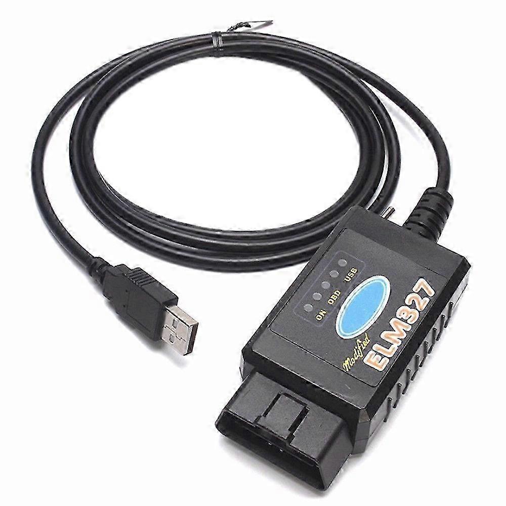 ELM327 Interface USB OBDII Auto Diagnostic Scanner Tool with Switch 2025