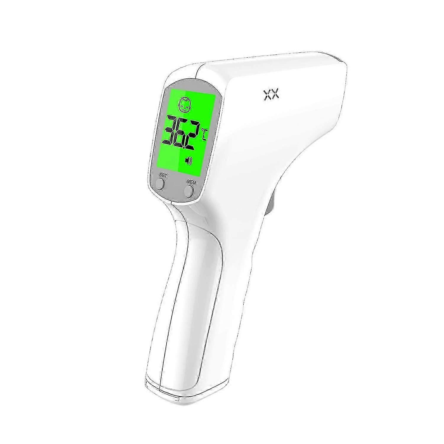 Digital Thermometer for Adults Kids, Infrared Forehead No-Touch Temperature Checker 3 Modes