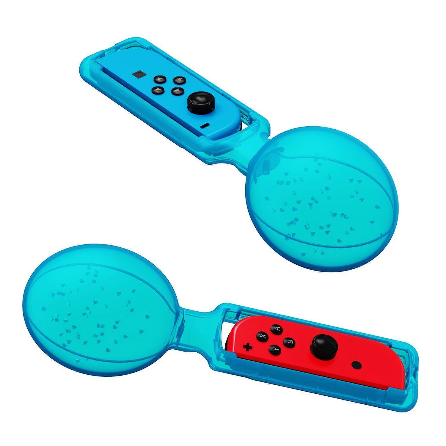 JYS JYS-NS251 2PCS For Nintendo Switch Joy-Con Music Sand Hammer Hand Grips Game Controllers - Trans