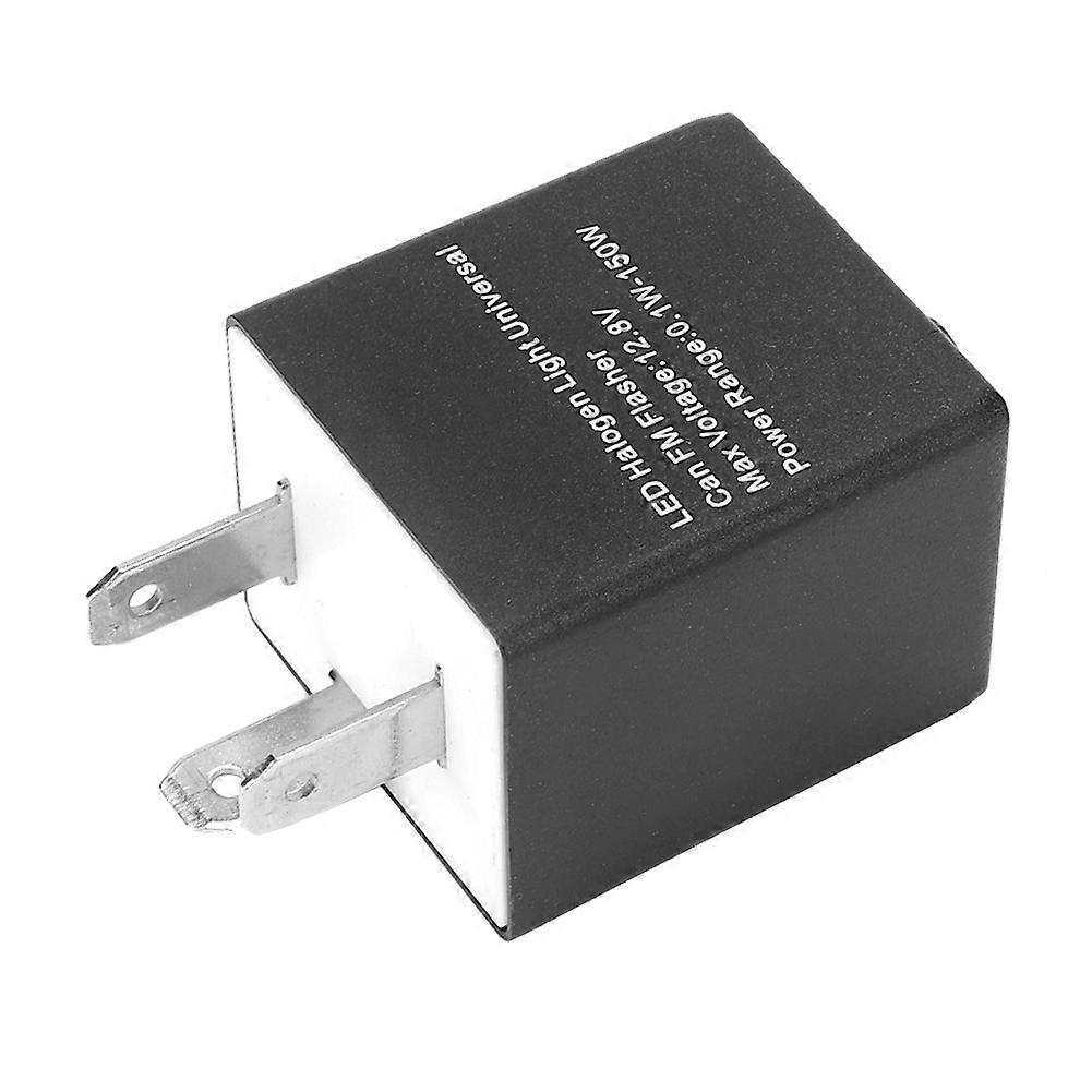 Motocycle 3 Pin Adjustable Frequency Relay LED Flasher Turn Signal Light Blinker