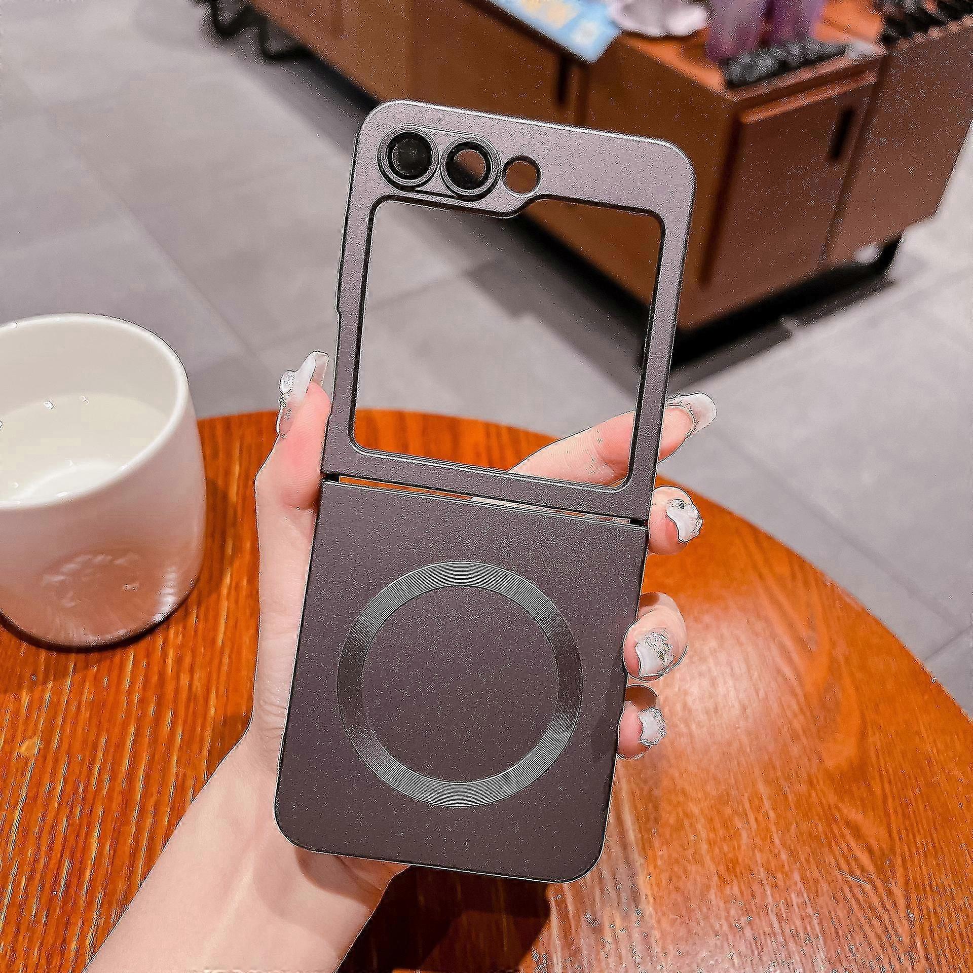 MagSafe-Compatible Shockproof Soft TPU Case for Galaxy Z Flip 5