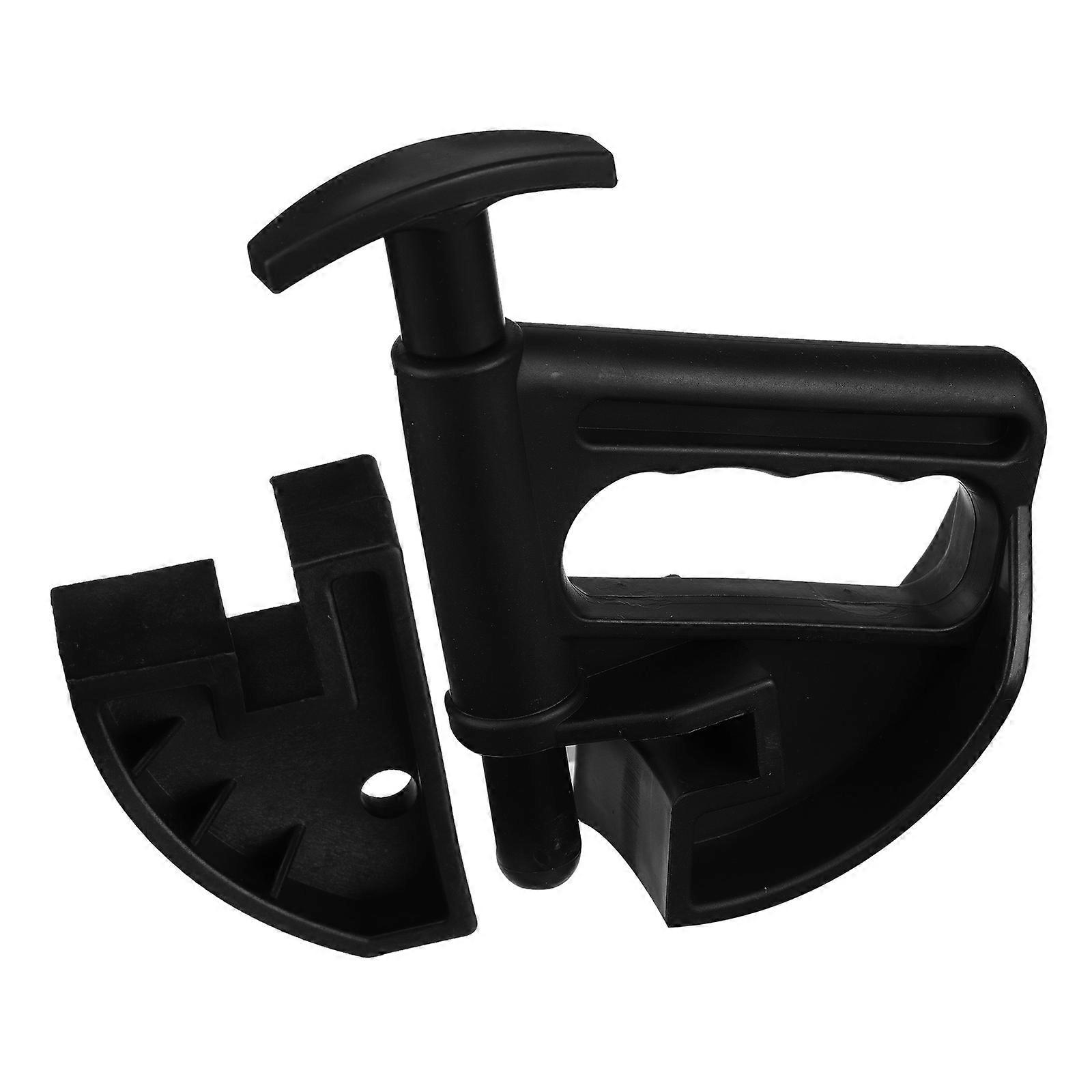 1 Set Car Tire Changers for Changing Tire Made of Plastic Black Color Efficient and Lightweight