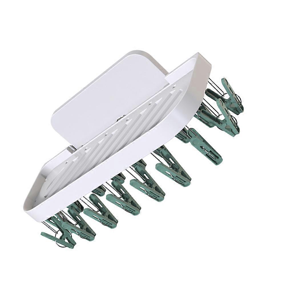 Wall-Mounted Hangers Drip Dry Hangers For Clothes Practical Design 36x15cm Windproof Hook 1Pcs