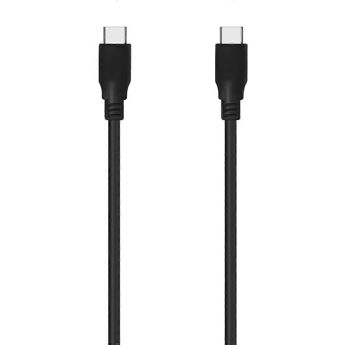 USB-C Cable Aisens A107-0704 Black 2 m (1 Unit)