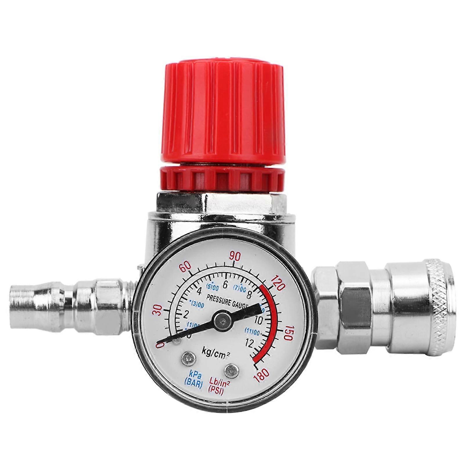 Male/female connector for air compressor with pressure switch control valve