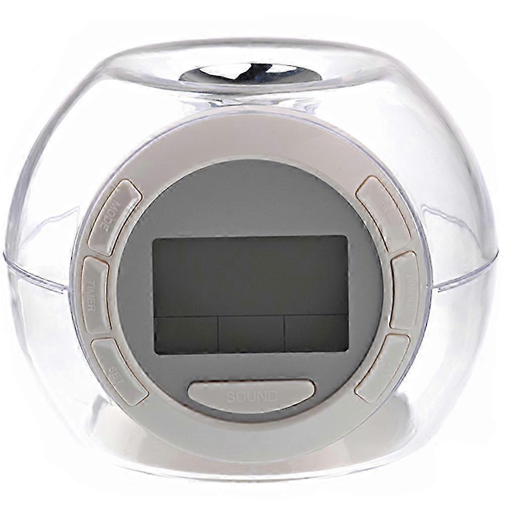 Digital Alarm Clock with Color Changing Light & Time Display